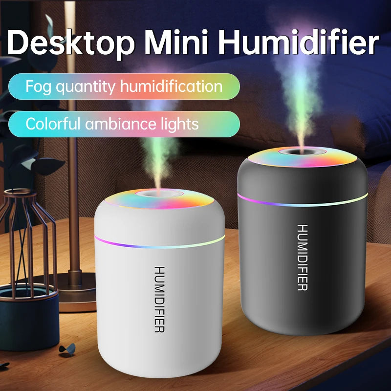 180ML Mini USB Air Humidifier & Aroma Diffuser
