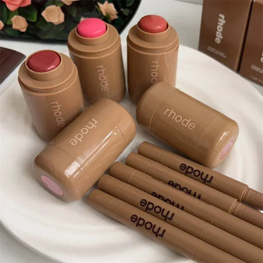 Rhode Pocket Blush in Plum – Hydrating Lip & Cheek Stick