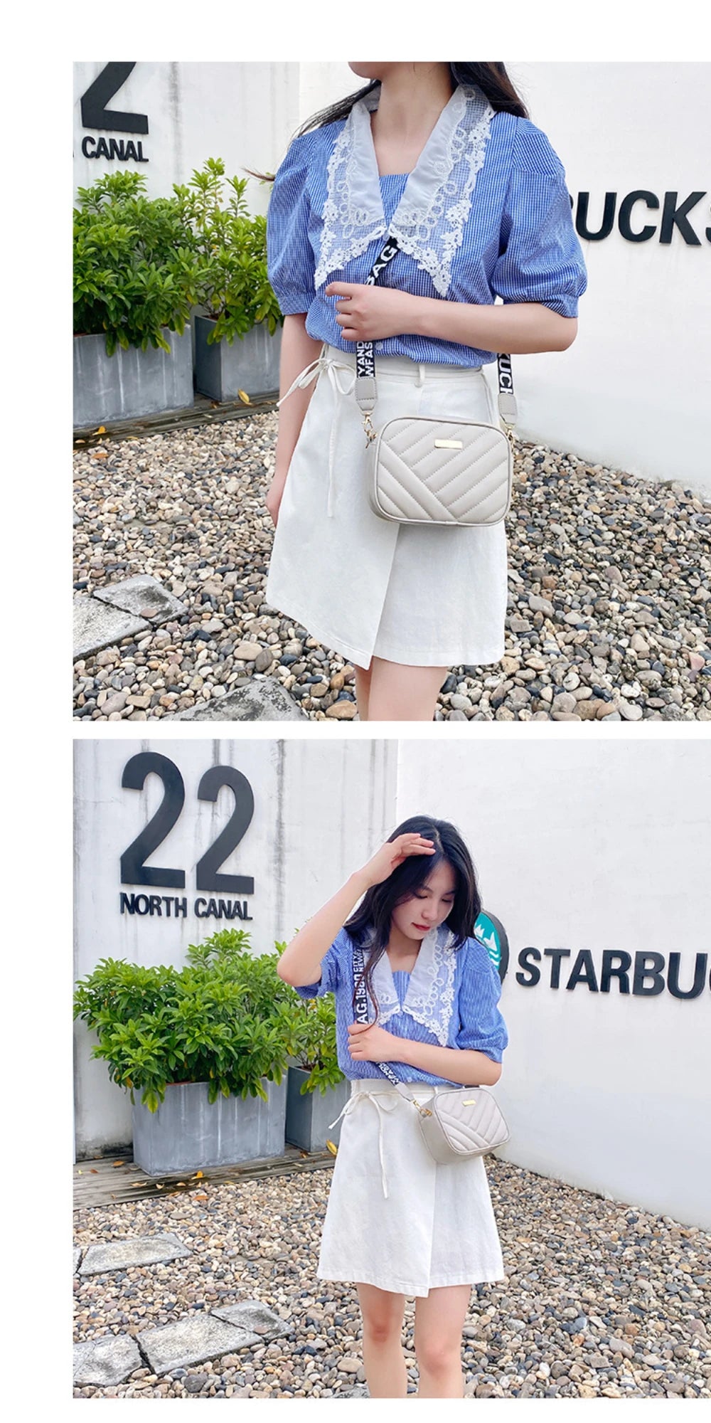 High-Quality PU Leather Shoulder Bag – Women's Crossbody & Messenger Handbag