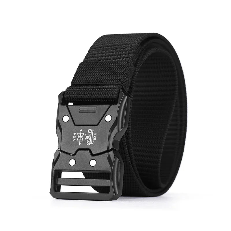 Men's Tactical Canvas Belt – Durable, Breathable, and Built for Adventure