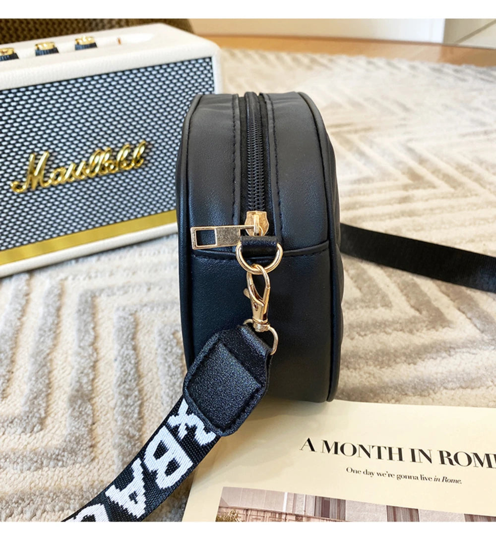 High-Quality PU Leather Shoulder Bag – Women's Crossbody & Messenger Handbag